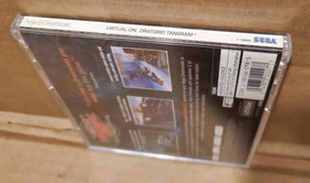 Virtual-On: Oratorio Tangram (Sega Dreamcast, 2000) case and manual (no game)