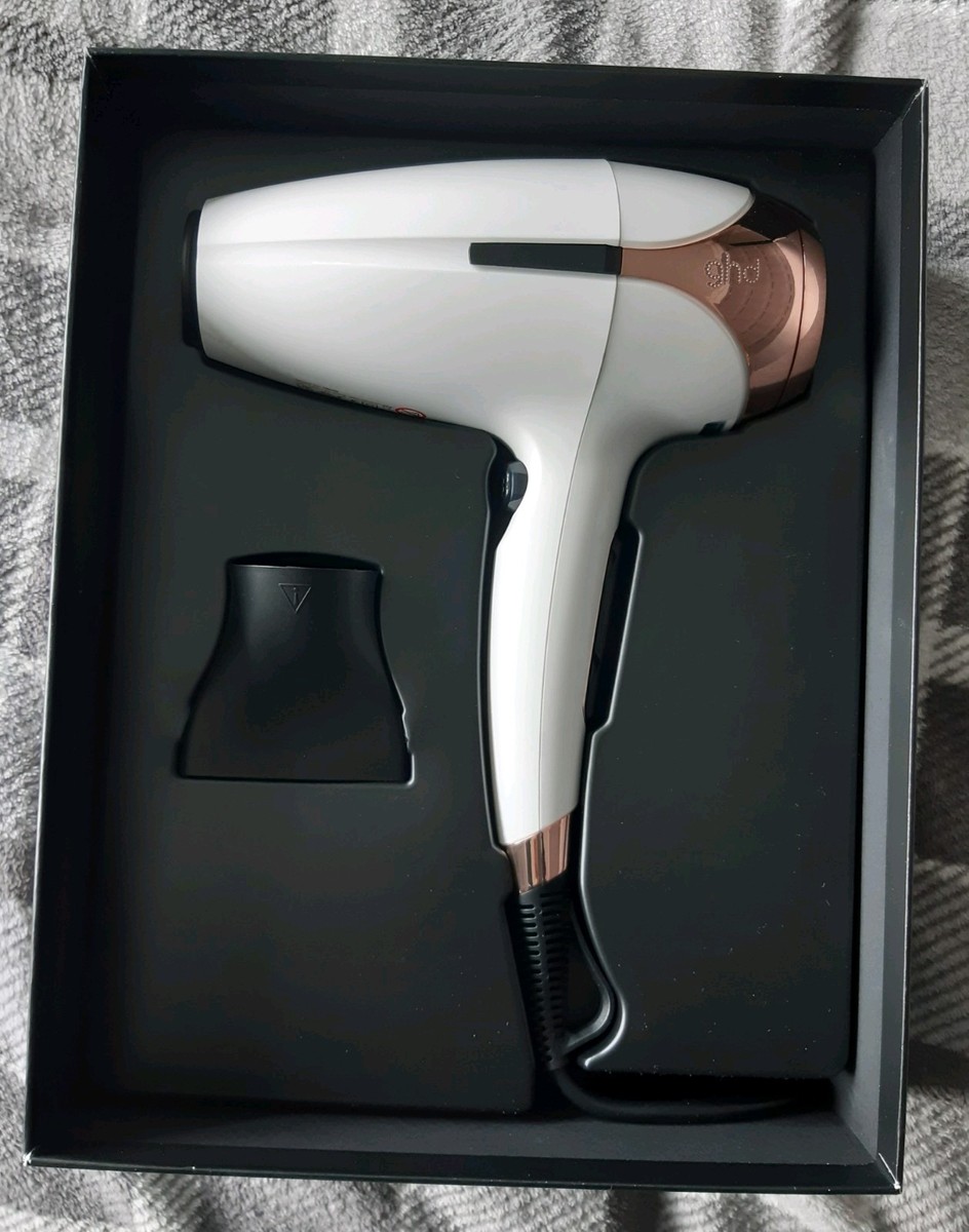 Helios Hair Ghd White And Rose Gold Hair Dryer Ghd® Helios