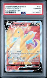 Dragonite V (Full Art) 191/203 Evolving Skies
