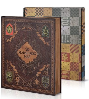 Harry Potter Marauders Map Journal Sammelalbum Album Tagebuch XLarge Kunstleder