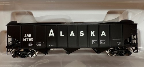 ¡OFERTA! HO Walthers Mainline 70 toneladas 3 bahías extremo arqueado tolva ferrocarril de Alaska 14765 | Zustand: New