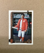 2025 Topps Series 2 - Casey Schmitt #495 Golden Mirror Image Variation Giants SP