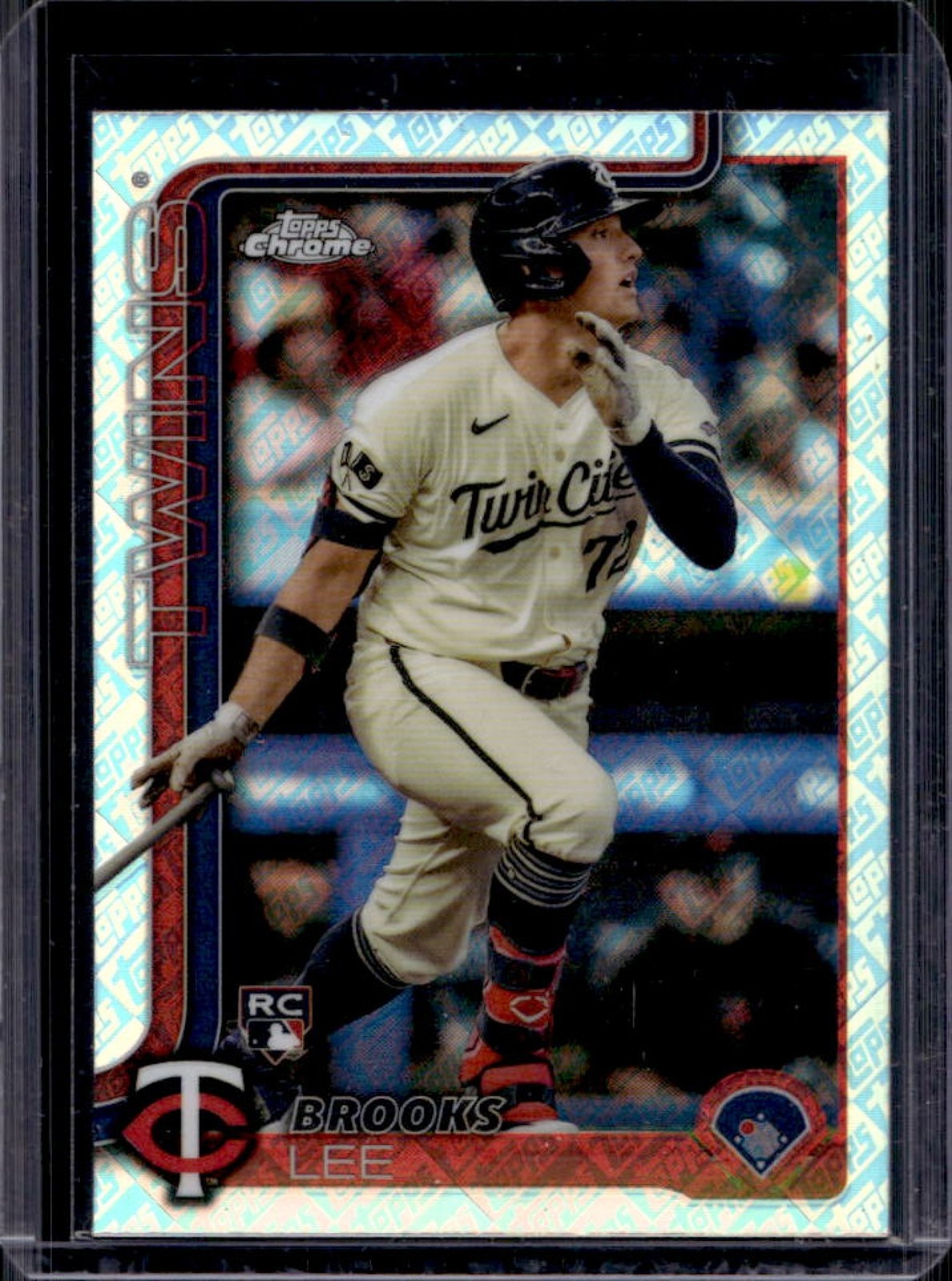 2025 Topps Chrome Brooks Lee RC Refractor Rookie #234 Twins