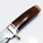 Custom Hand Made Damascus Steel Skinner Hunting Knife W/Sheath DHK-945 — photo 6