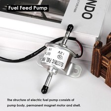 Kompakte und leichte 12V Kraftstoffförderpumpe für Yanmar Motor ZX30U 2 ZX35U