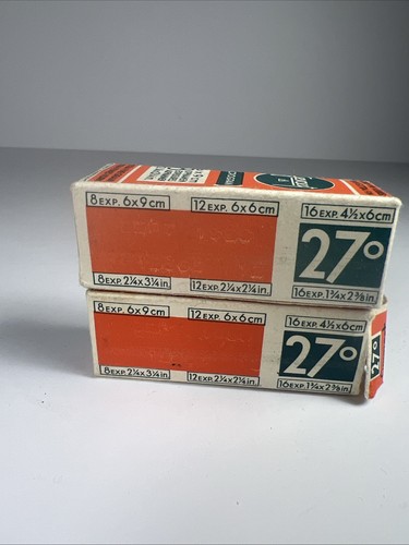 GEVAERT PANCHRO MICROGRAN ROLL OF FILM * 2 FROM SEPT 1950 UNOPENED - Picture 5 of 7