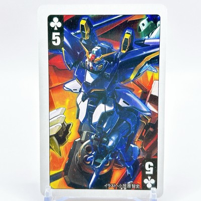 Alle Gundam Trump Spielkarten #5 Clover Gundam Ace Anhang Japan Kostenloser V...