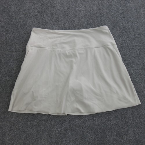 Rhone Skort Womens M White Athletic Running Tennis Golf Skirt Built In Shorts
