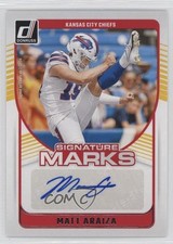 2024 Panini Donruss Signature Marks Matt Araiza #SMA-MAR Auto 1bi0