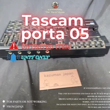 TASCAM Porta 05 4 Track Cassette Multitrack Recorder Untested