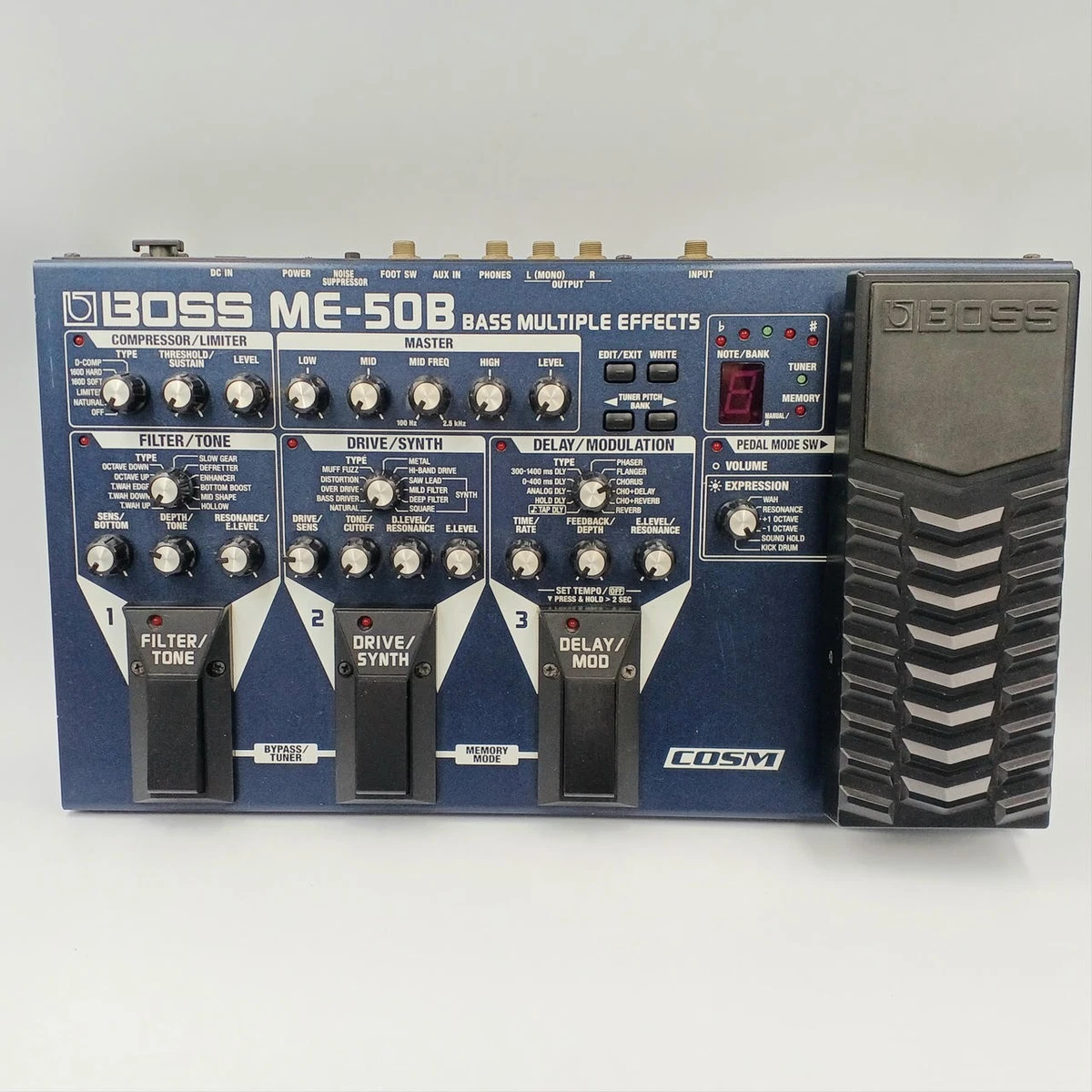 BOSS ME-50B アダプター付き BOSS ME-50 Guitar Multiple Effects/アダプター付 買取ました