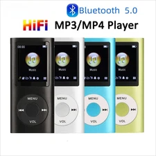 1.8in LCD Screen MP3 Player Stylish Multifunctional Lossless Sound Slim Portable