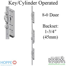 Hoppe 24mm Key Operated Multipoint Lock, 1-3/...