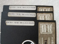 TRS-80 RadioShack TRSDOS Training Course 3 5.25" Floppy Disks Vintage Software