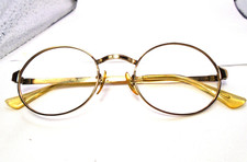 Liberty USA 12K GF Gold Filled 5 1/2 Vintage Eyeglasses Frames