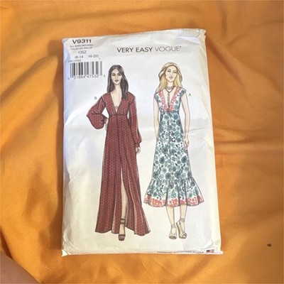 Vogue Patterns V9311 Very Easy Vogue Women s Dress Sewing Pattern Sizes 6-22