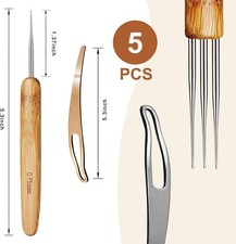 Dreadlock Crochet Hook for Hair Locs Crochet Needle Dreadlocks loc Crochet