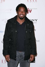 Dhani Jones arrives at the Official Cocktail Reception For Preciou- Old Photo