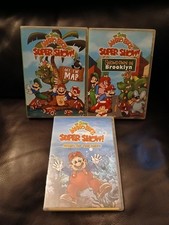 The Super Mario Bros Super Show Lot of 3 Complete DVDs Used In Great Condition