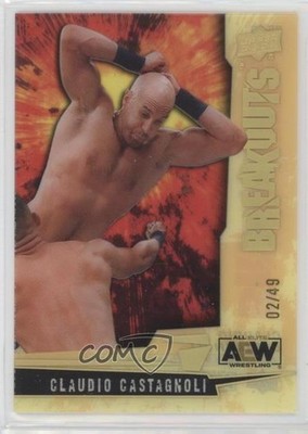 2024 Upper Deck AEW All Elite Wrestling Breakouts 2/49 Claudio Castagnoli 0zp1
