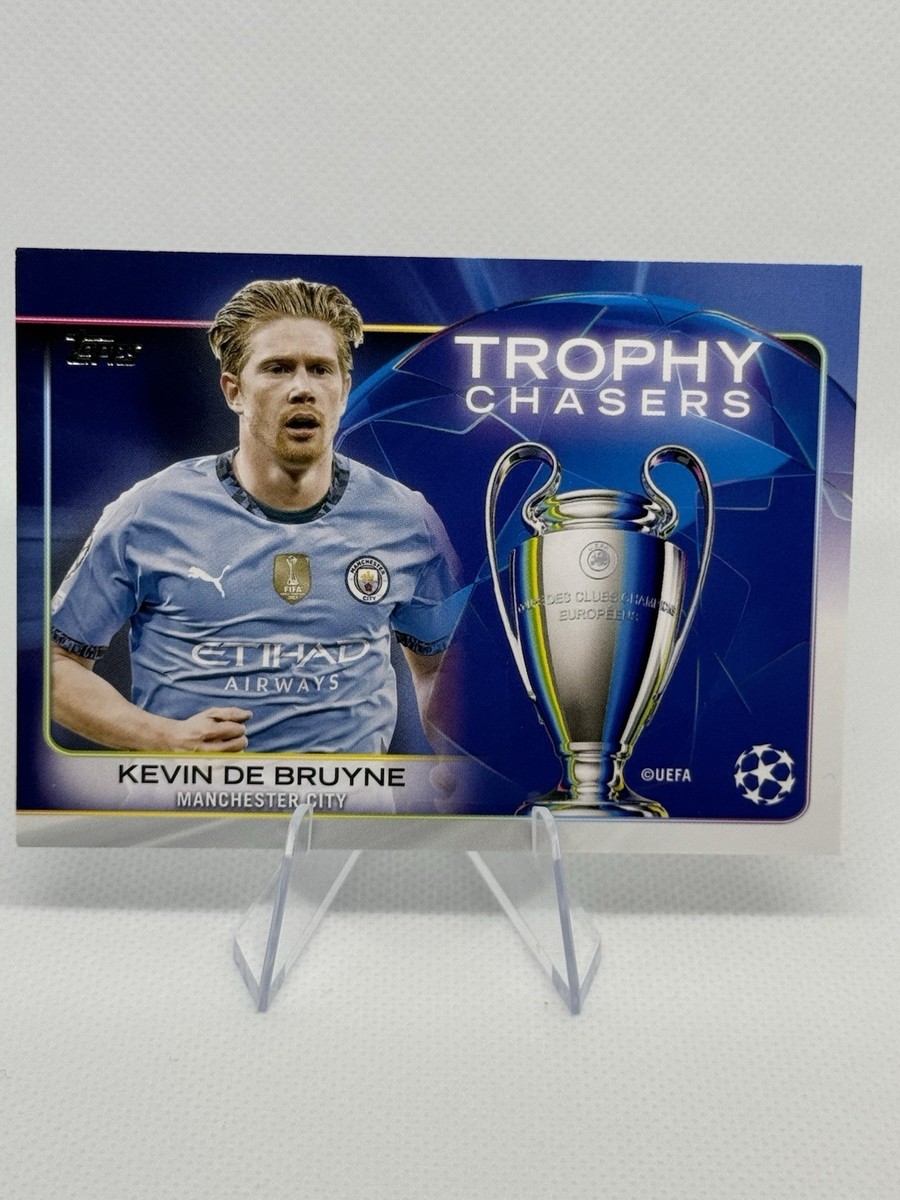 topps now ケビン・デ・ブルイネ マンチェスター・シティ 122 20 2024-25 Topps Uefa Club Competitions - Trophy Chasers Kevin
