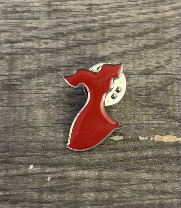 aha red dress pin Shop Lapel Pins ShopHeart.org