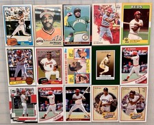 JOE MORGAN - Huge 15 card lot! Topps-Fleer-Donruss-Leaf+ ASTROS-GIANTS! HOF $$$