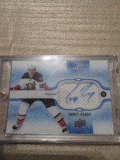 2015-16 Corey Perry Upper Deck Ice Rinkside Signings