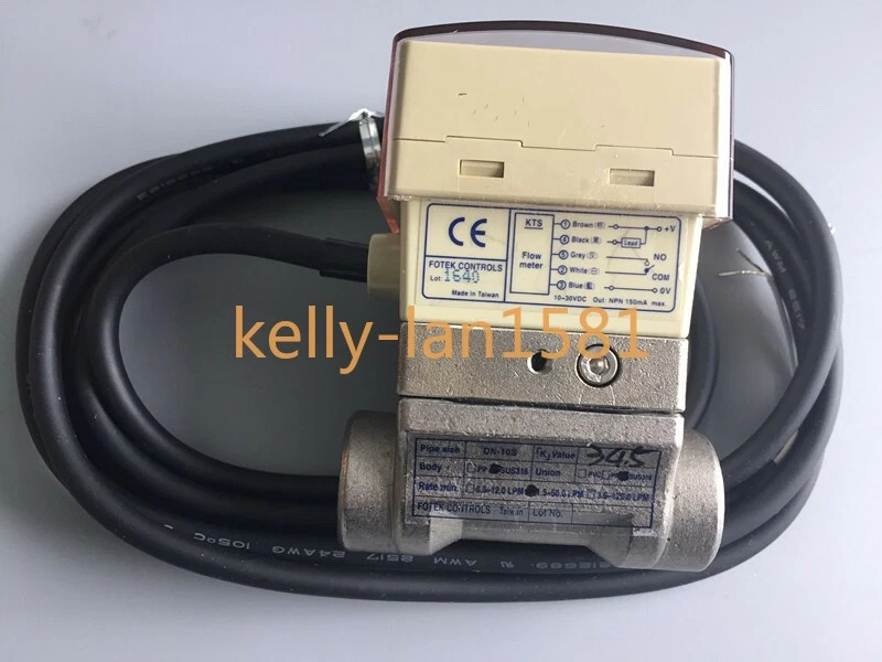 Sensor de flujo de rotor FOTEK KTS-10-ST nuevo 1 pieza Foto 2 de 3