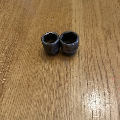 MAC TOOLS - Lot of 2 Impact Sockets,3/8  Drive,6pt (11/16   XP226) (3/4  XP246)
