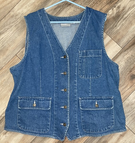Veste Jean Femme Liz Claiborne Taille L - Occasion Très Bon état, 100% Coton