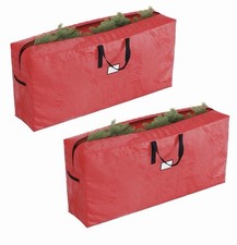 Set of 2 Christmas Tree Storage Bags - Fits 9-Foot Artificial Each Protect