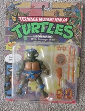 Playmates Teenage Mutant Ninja Turtles Storage Shell LEONARDO 5  Figure 2023 NEW