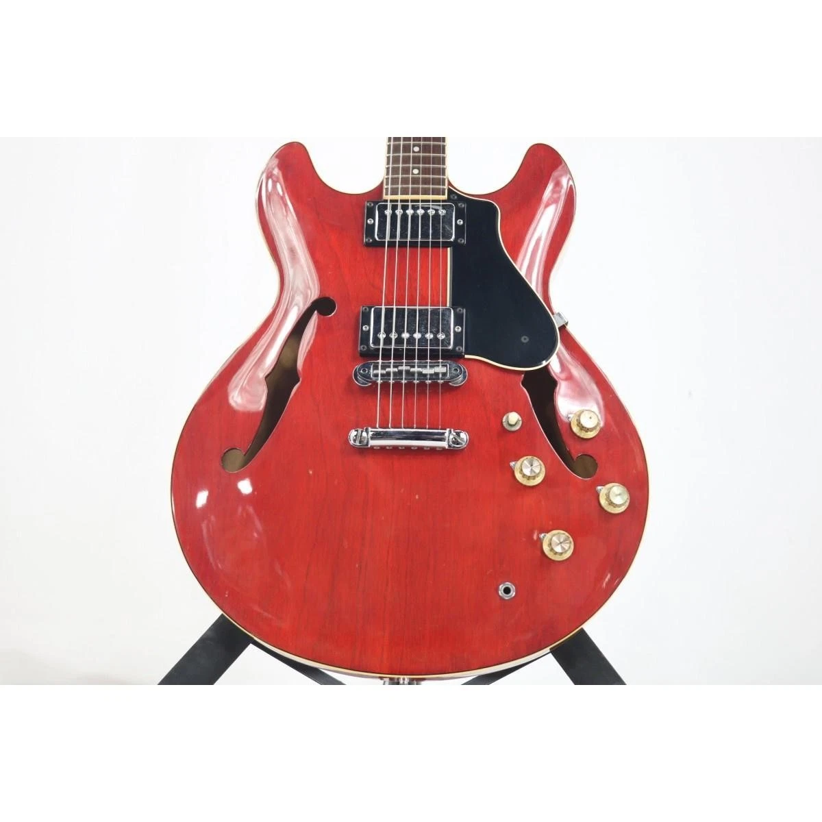 Las mejores ofertas en Yamaha Rojo Semi-Hollow Electric Guitars | eBay