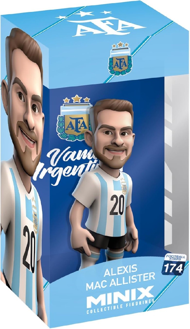 MINIX Football Stars 174 AFA ARGENTINA ALEXIS MAC ALLISTER 20 12cm