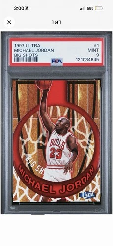 1997 Michael Jordan Fleer Ultra Big Shots #1 PSA 9 🔥🔥