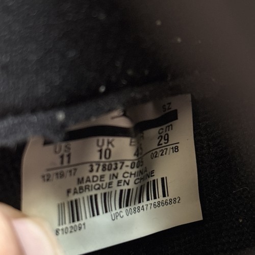 Nike Air Jordan 11 Retro Gorra Y Vestido 378037-005 Para Hombre Talla 11 LEER Raro - Imagen 15 de 16
