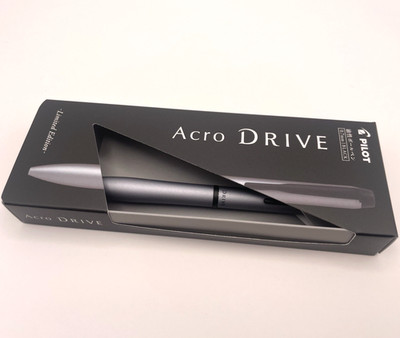 Pilot Acro DRIVE Arctic Silver Ballpoint Pen 0.7mm BDR-7WT25-AS Japan Limited NE