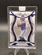 2025 Panini Flawless - Rookies Jalen Milroe #98 Sapphire /20 (RC)