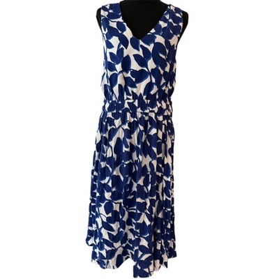 floral midi dress 3 4 sleeve 3/4 Sleeve Ribbon Detail Tiered Printed Midi Dress