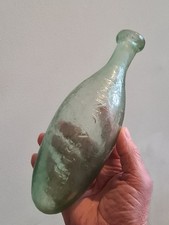 EARLY ROLLED LIP CHEMIST HAMILTON BOTTLE FROM DONCASTER IN GOOD CONDITION.