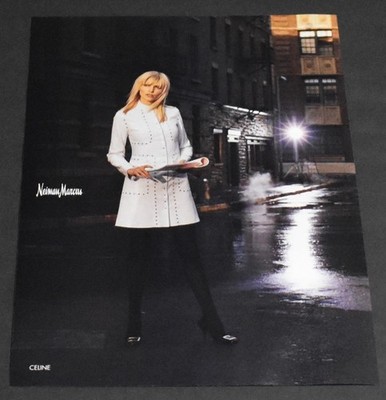 2003 Print Ad Sexy Fashion Legs Lady Heels Blonde Celine Pantyhose Smooth Beauty