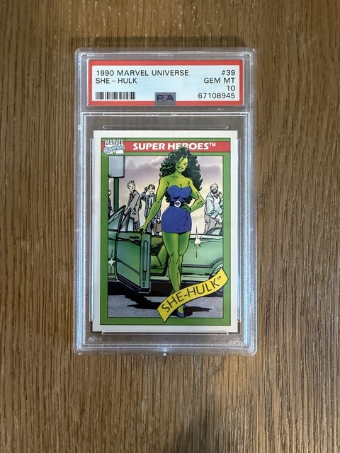 1990 Impel Marvel Universe #39 She-Hulk PSA 10