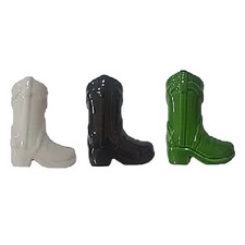 Streichholzhalter in Cowboystiefel-Optik mit Feuerzeug, Streichholzdose Aus6107