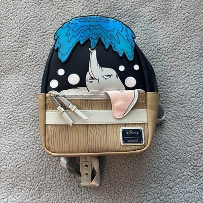 Loungefly Disney Dumbo Mini Backpack Handbag Blue Beige Pink Black