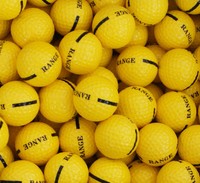 200 Yellow 1-piece Driving Range Golf Balls - Hit Away - Practice - Cheap 200 Yellow 1-piece Driving Range Golf Balls - Hit Away - Practice - Cheap