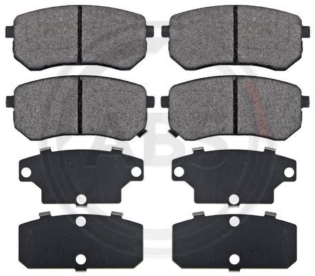 37515 A.B.S. Brake Pad Set, disc brake for HYUNDAI,KIA