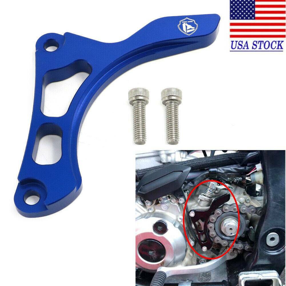 Engine Chain Guard Protector Case Saver Billet For Yamaha YFZ450R YFZ