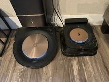 iRobot Roomba s9+ Self-Emptying Robot Vacuum & Black Braava Jet m6 Robot Mop...