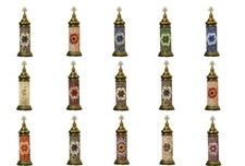 Mosaic Glass Lamp Cylinder 100% Handmade Perfect Gift